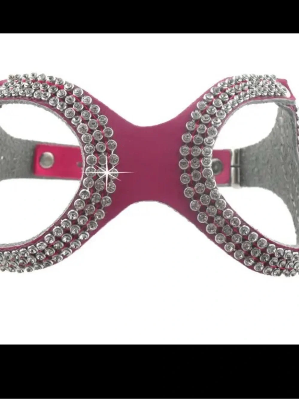 New Handmade bling leather dog harnesses